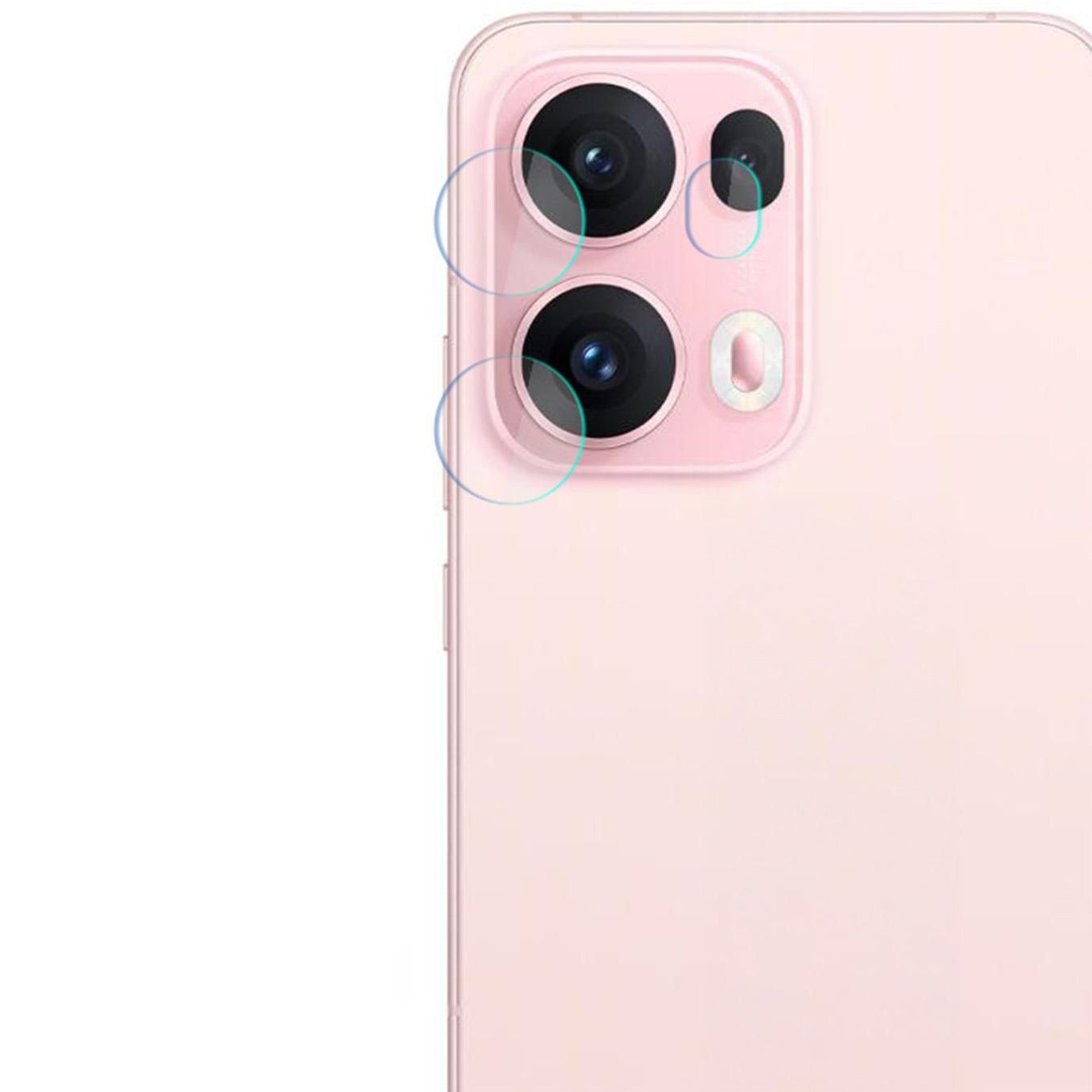 Objektivschutz für Oppo Reno 13 Pro, 3mk Lens Protection, 4 Sätze