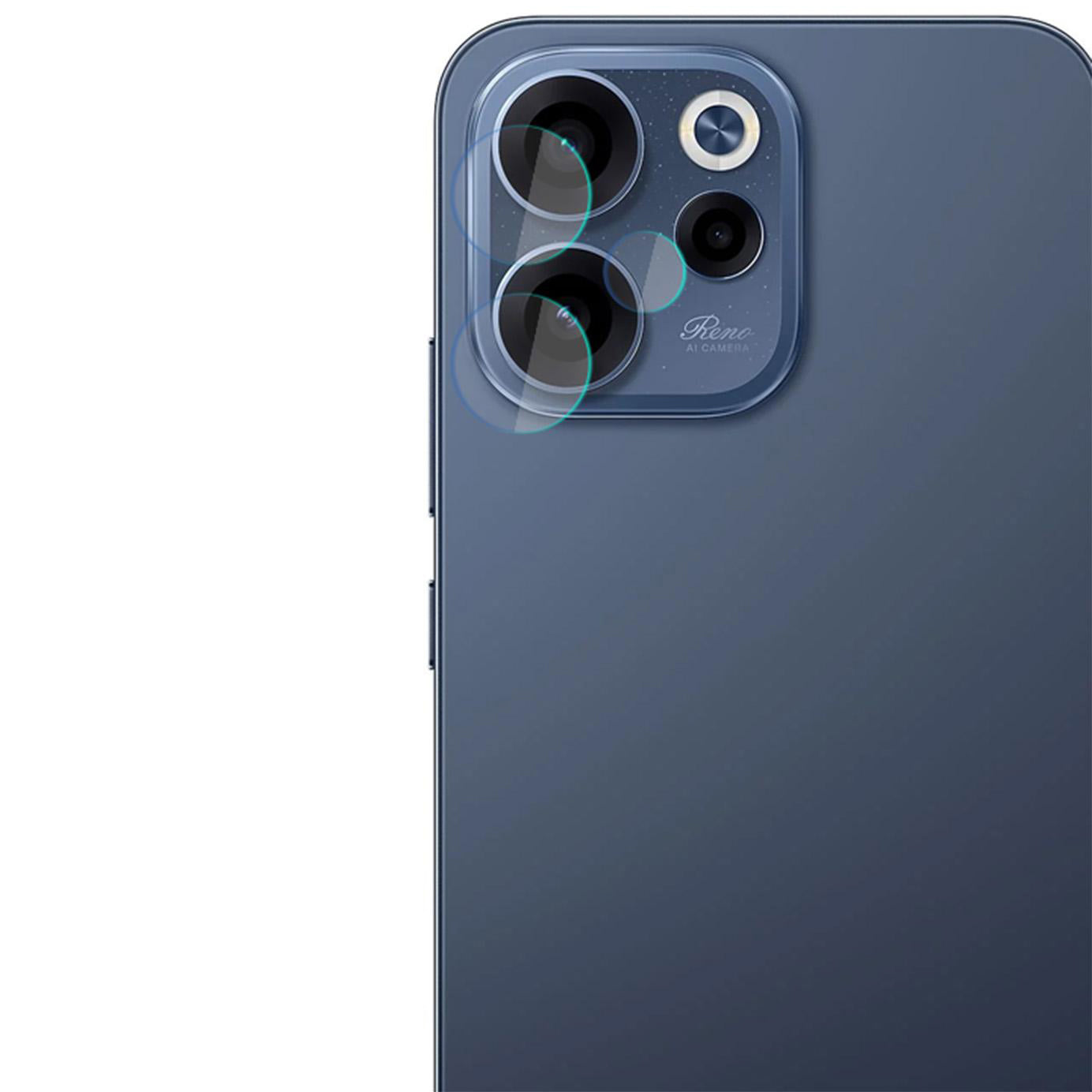 Objektivschutz für Oppo Reno 15 F 5G / Reno 15 FS, 3mk Lens Protection, 4 Sätze