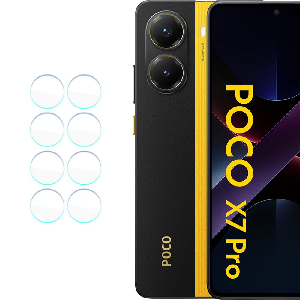 Objektivschutz für Xiaomi Poco X7 Pro, 3mk Lens Protection, 4 Sätze