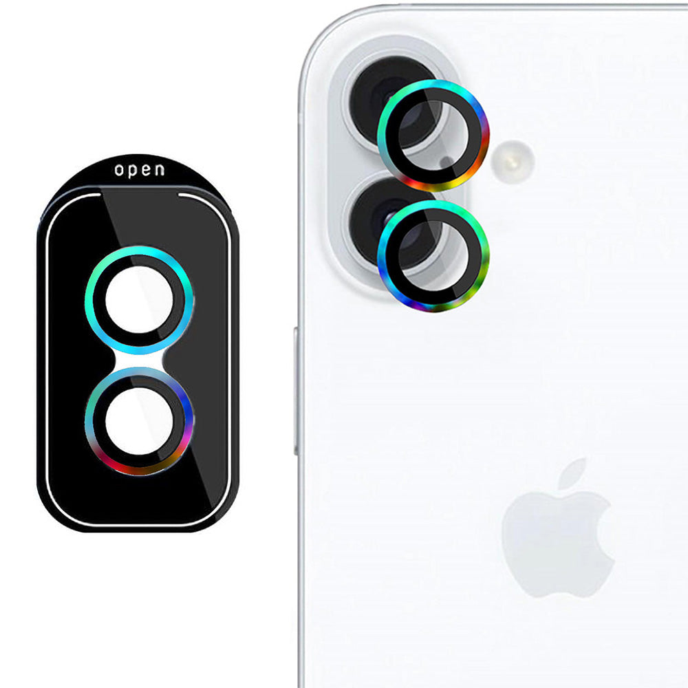 Objektivschutz für iPhone 16 / 16 Plus, 3mk Lens Protection Pro, Bunt