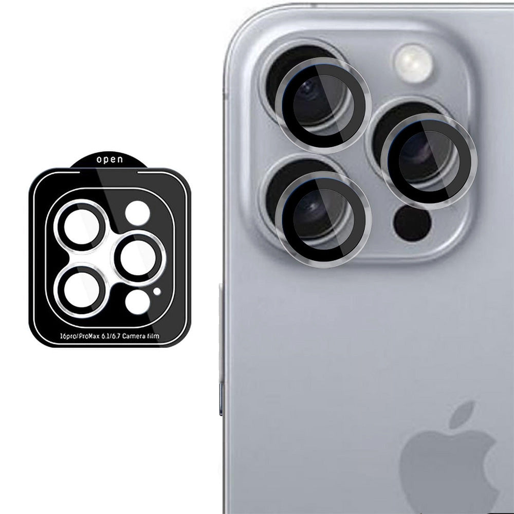 Objektivschutz für iPhone 16 Pro Max / 16 Pro, 3mk Lens Protection Pro, Transparent
