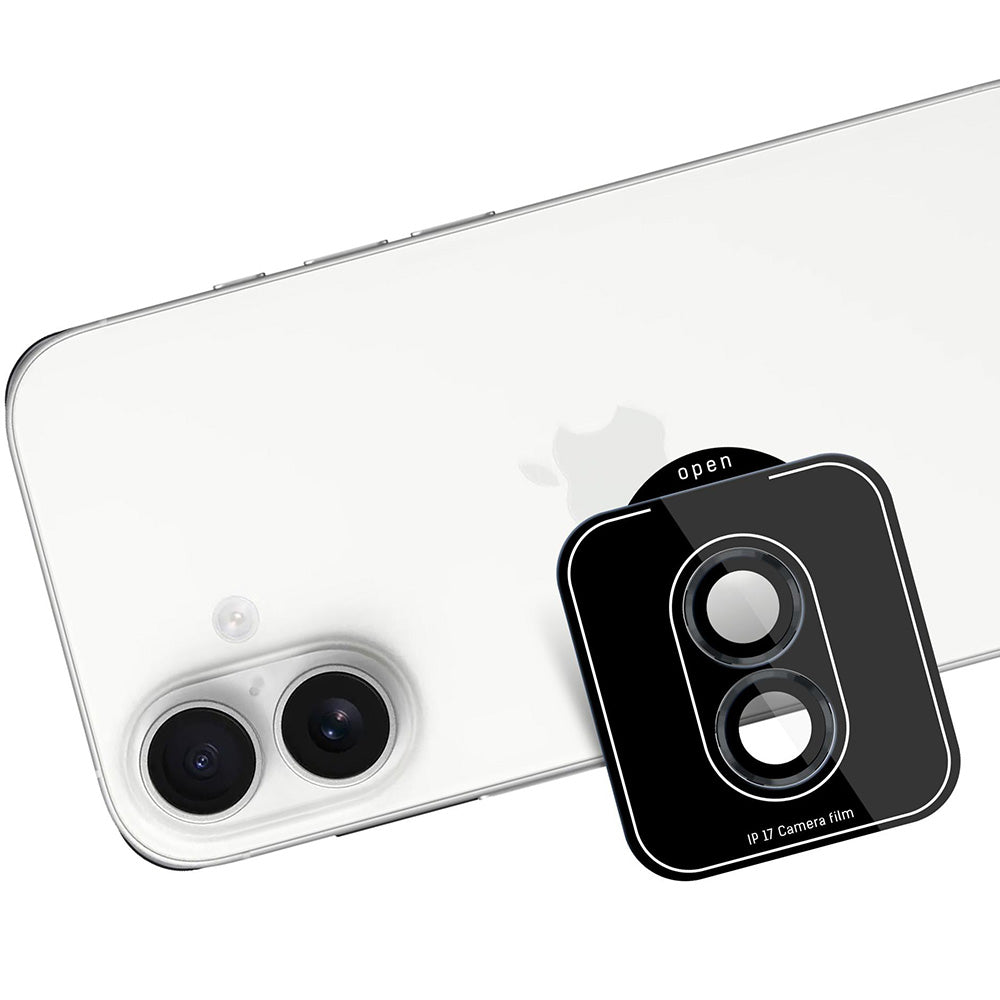 Objektivschutz für iPhone 17, 3mk Lens Protection Pro, Schwarz