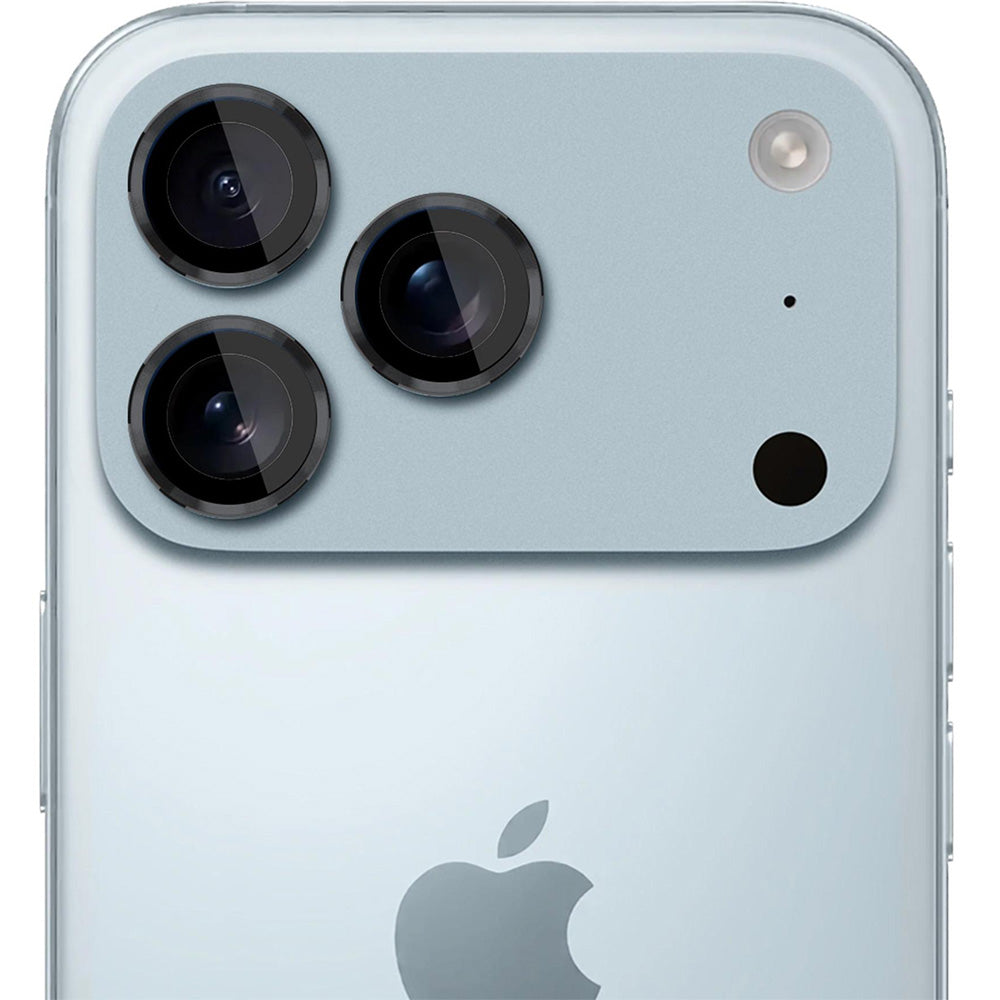 Objektivschutz für iPhone 17 Pro Max / 17 Pro, 3mk Lens Protection Pro, Schwarz