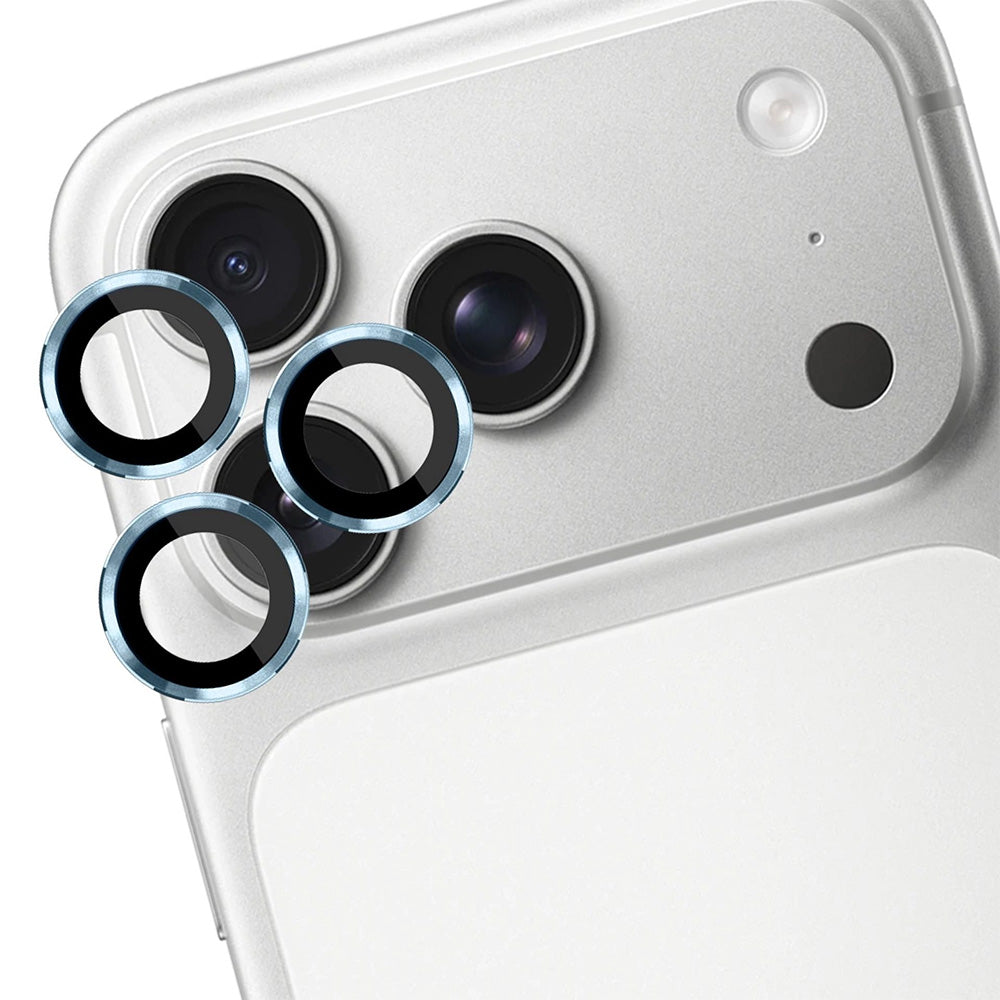 Objektivschutz für iPhone 17 Pro Max / 17 Pro, 3mk Lens Protection Pro, Blau