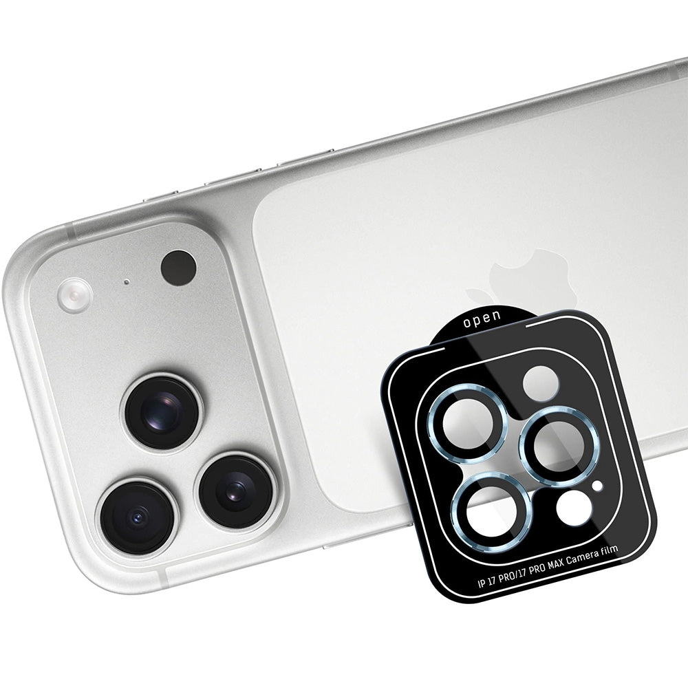 Objektivschutz für iPhone 17 Pro Max / 17 Pro, 3mk Lens Protection Pro, Blau