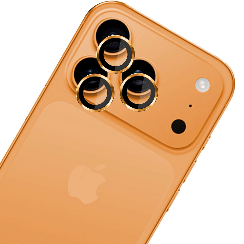 Objektivschutz für iPhone 17 Pro Max / 17 Pro, 3mk Lens Protection Pro, Orange