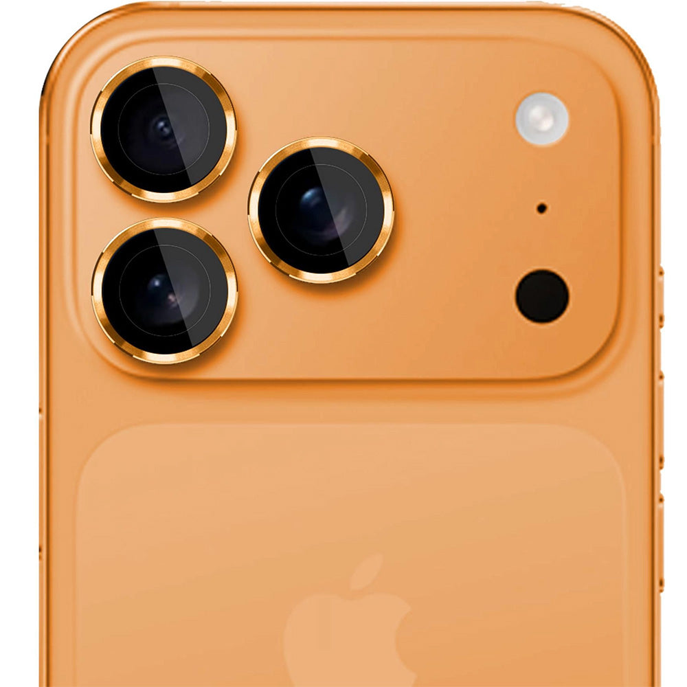 Objektivschutz für iPhone 17 Pro Max / 17 Pro, 3mk Lens Protection Pro, Orange