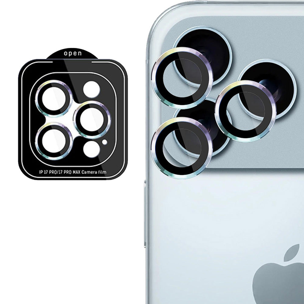 Objektivschutz für iPhone 17 Pro Max / 17 Pro, 3mk Lens Protection Pro, Bunt