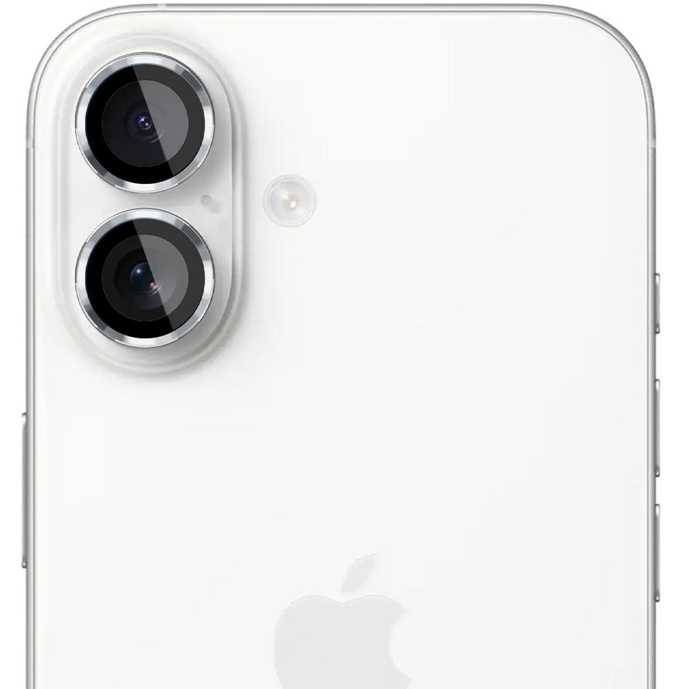 Objektivschutz für iPhone 17, 3mk Lens Protection Pro, Silbern