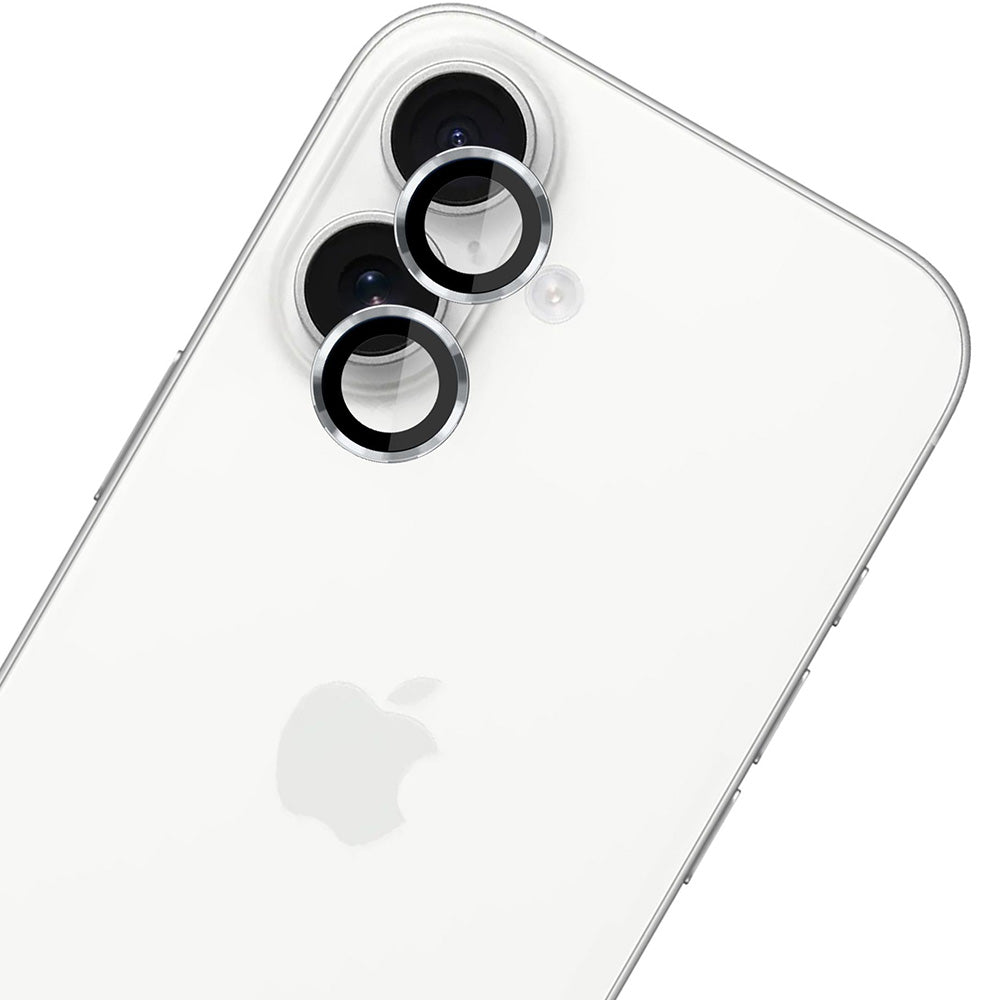 Objektivschutz für iPhone 17, 3mk Lens Protection Pro, Silbern
