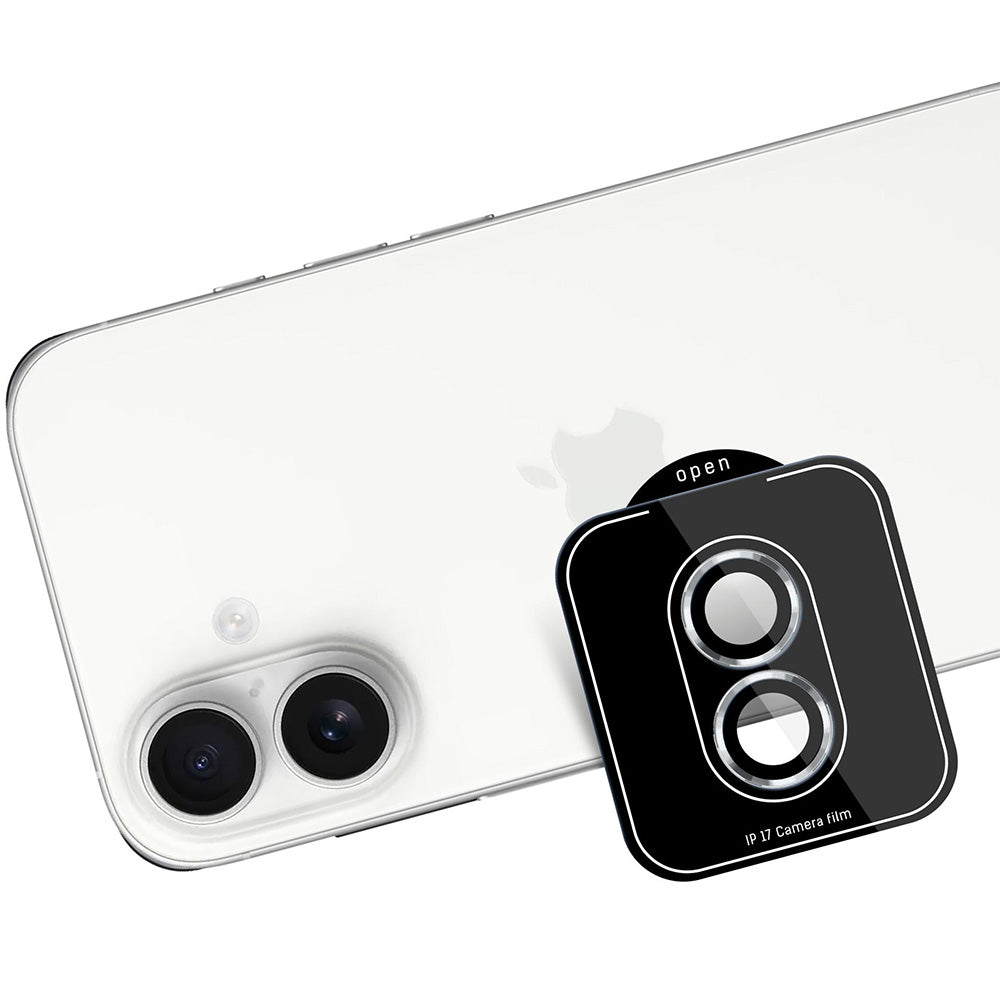 Objektivschutz für iPhone 17, 3mk Lens Protection Pro, Silbern