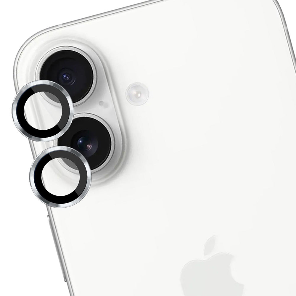 Objektivschutz für iPhone 17, 3mk Lens Protection Pro, Silbern