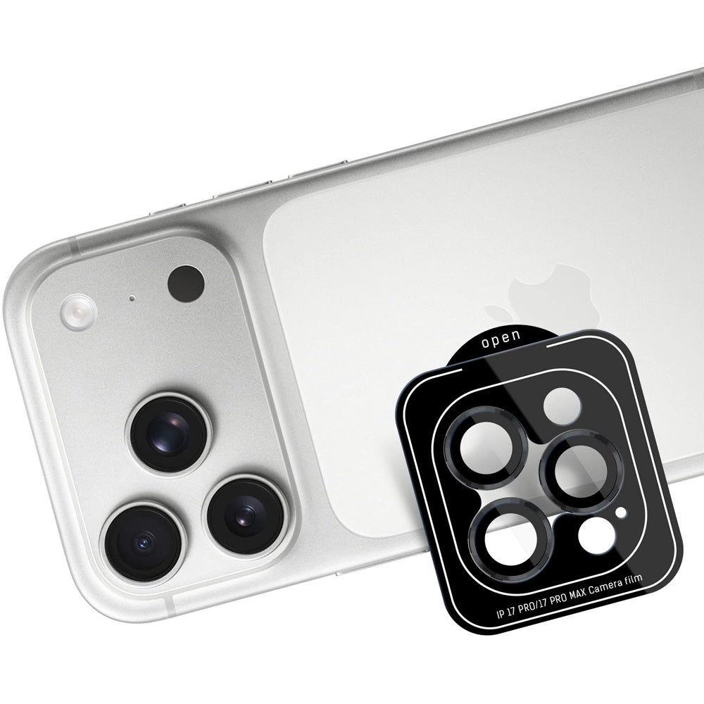 Objektivschutz für iPhone 18 Pro / Max, 3mk Lens Protection Pro, Schwarz (5/8)