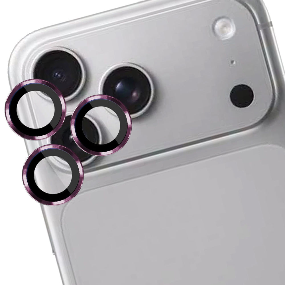 Objektivschutz für iPhone 18 Pro / Max, 3mk Lens Protection Pro, Burgunderrot (6/8)