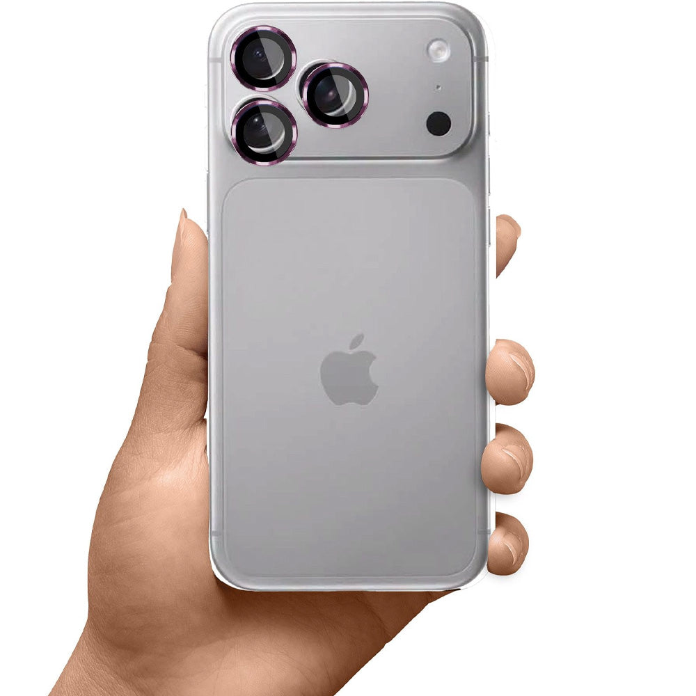 Objektivschutz für iPhone 18 Pro / Max, 3mk Lens Protection Pro, Burgunderrot (7/8)