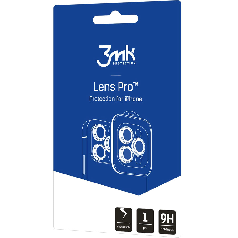 Objektivschutz für iPhone 18 Pro / Max, 3mk Lens Protection Pro, Bunt (8/8)