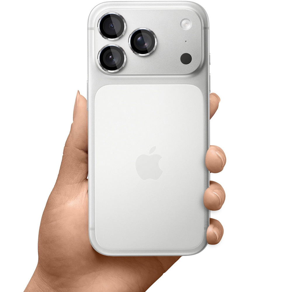 Objektivschutz für iPhone 18 Pro / Max, 3mk Lens Protection Pro, Silbern (7/8)
