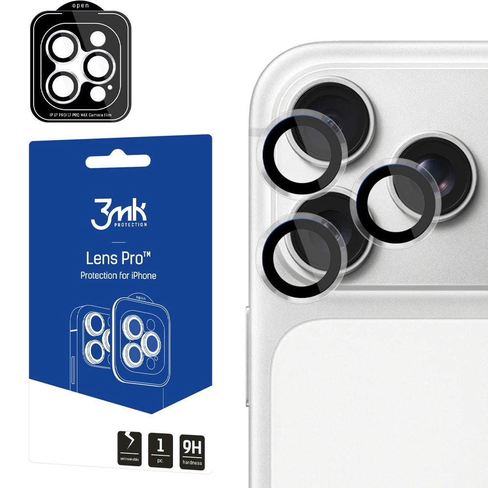 Objektivschutz für iPhone 18 Pro / Max, 3mk Lens Protection Pro, Transparent (1/8)