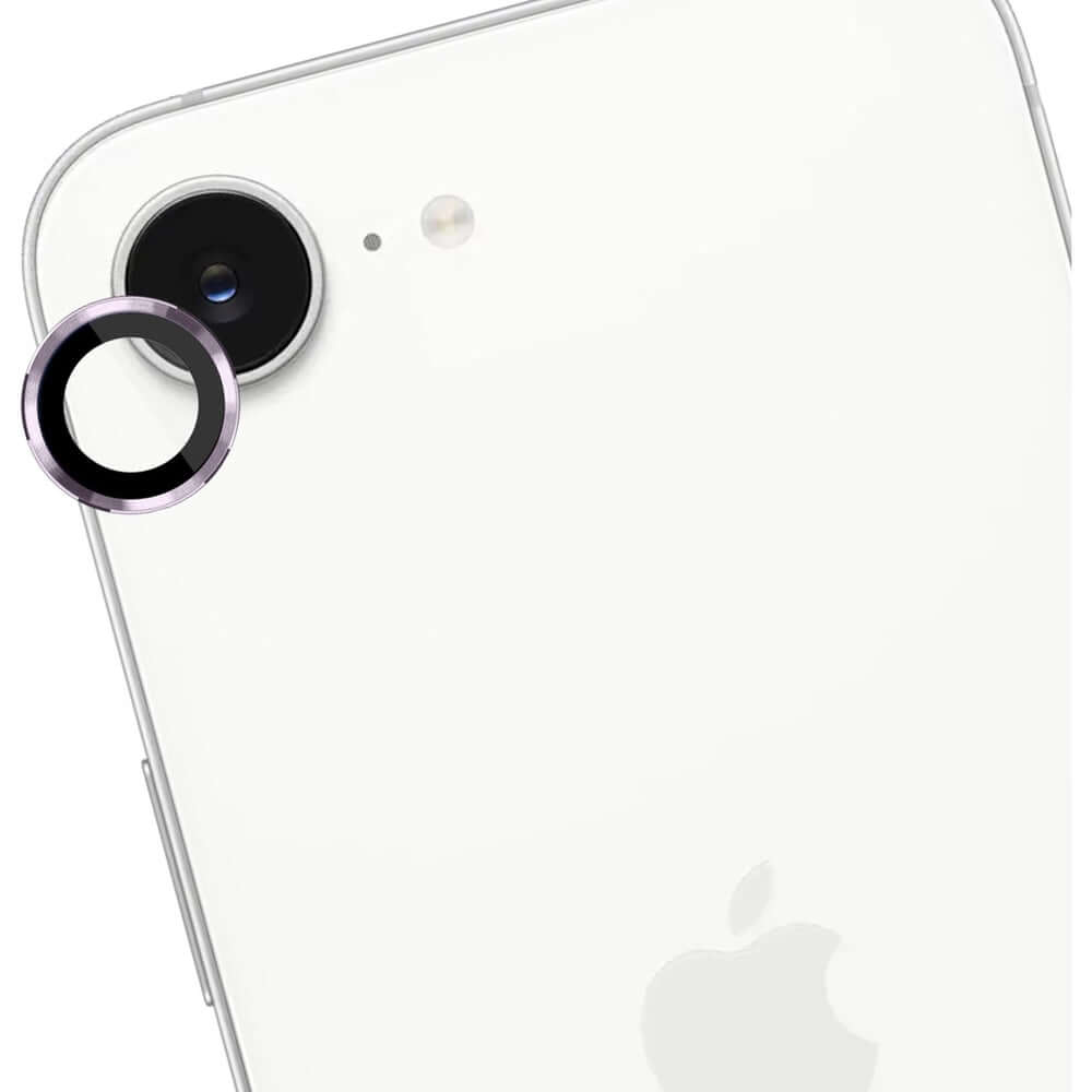 Objektivschutz für iPhone 16e, 3mk Lens Protection Pro, Violett