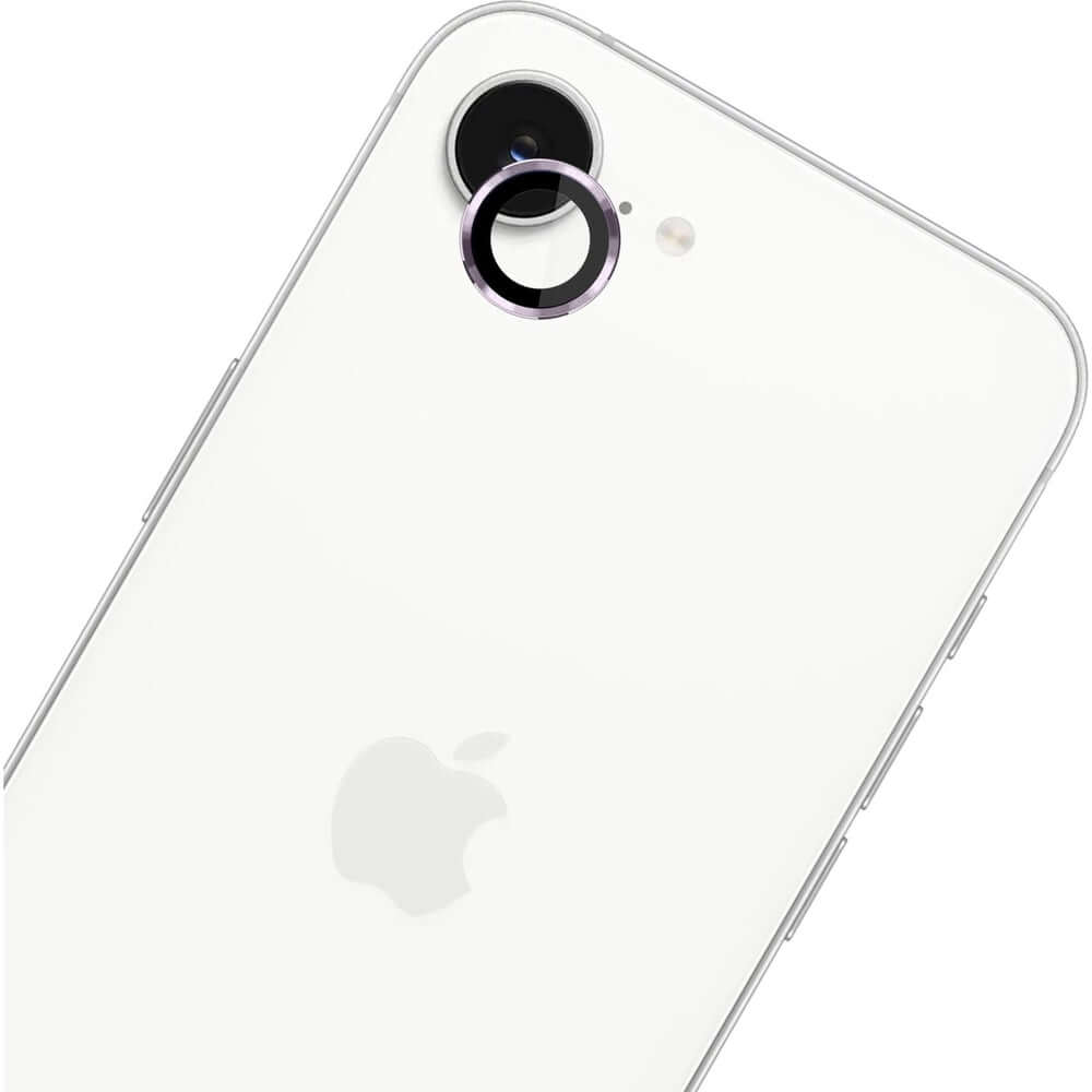 Objektivschutz für iPhone 16e, 3mk Lens Protection Pro, Violett
