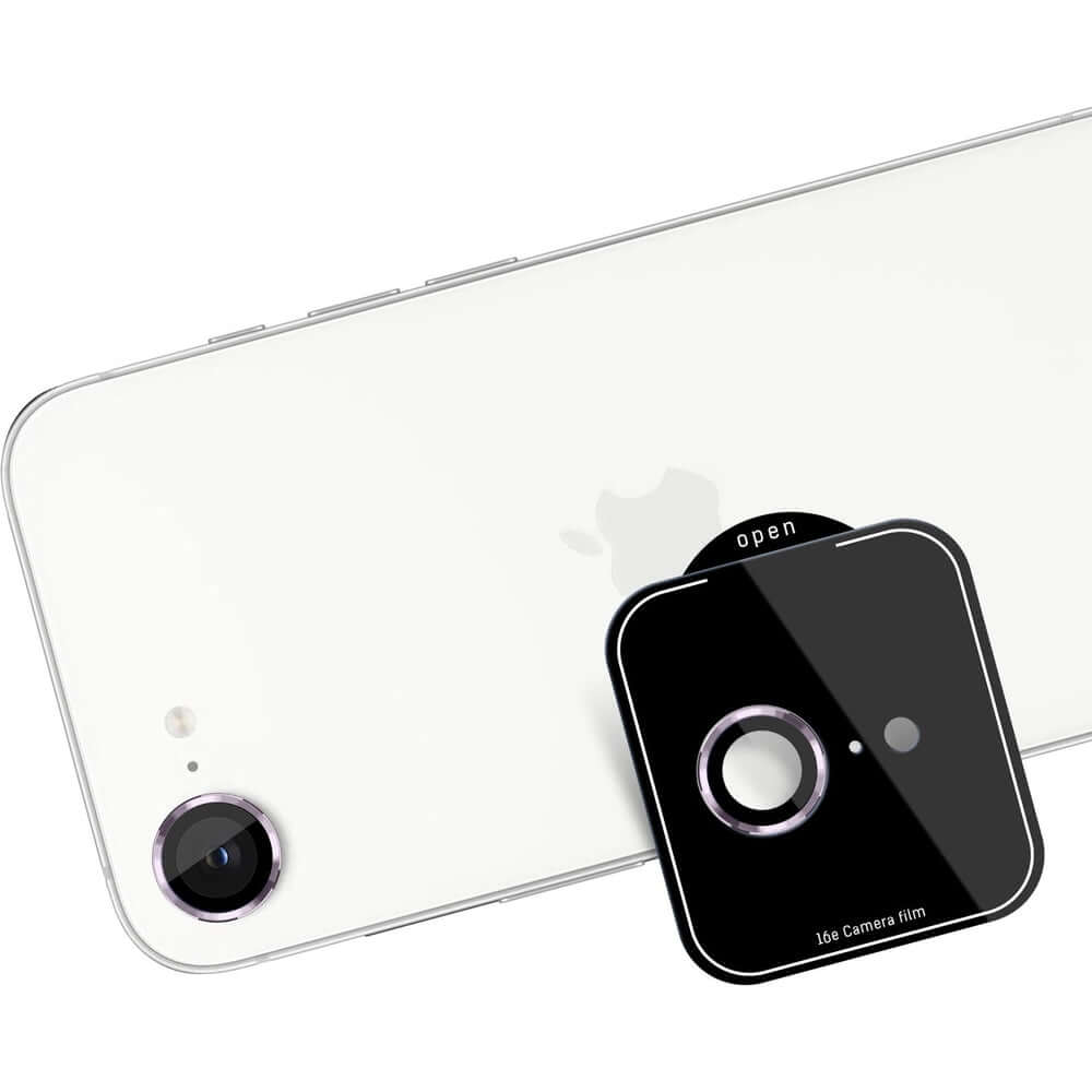Objektivschutz für iPhone 16e, 3mk Lens Protection Pro, Violett
