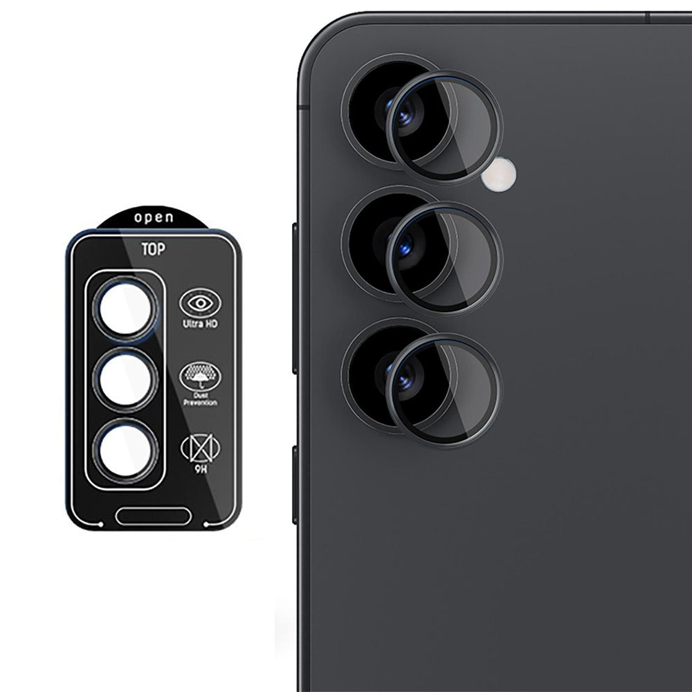 Objektivschutz für Samsung Galaxy S25 Plus, 3mk Lens Protection Pro, Schwarz