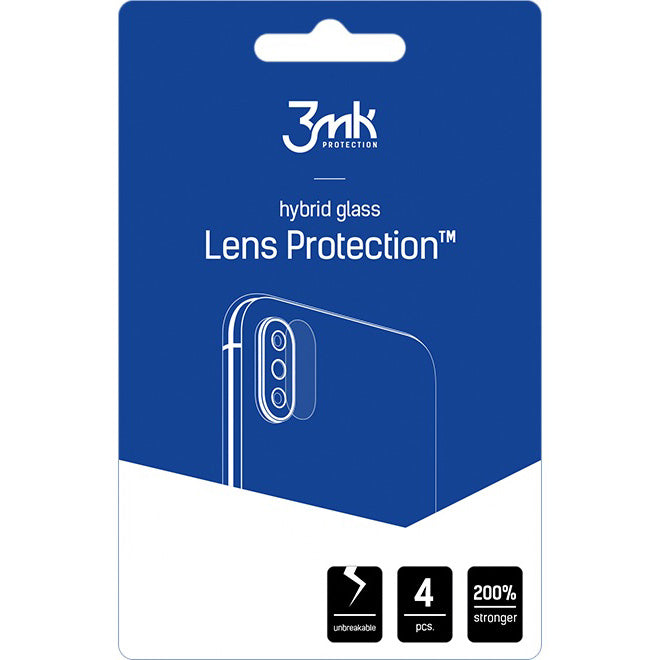 Objektivschutz für Realme 12 4G, 3mk Lens Protection, 4 Sätze