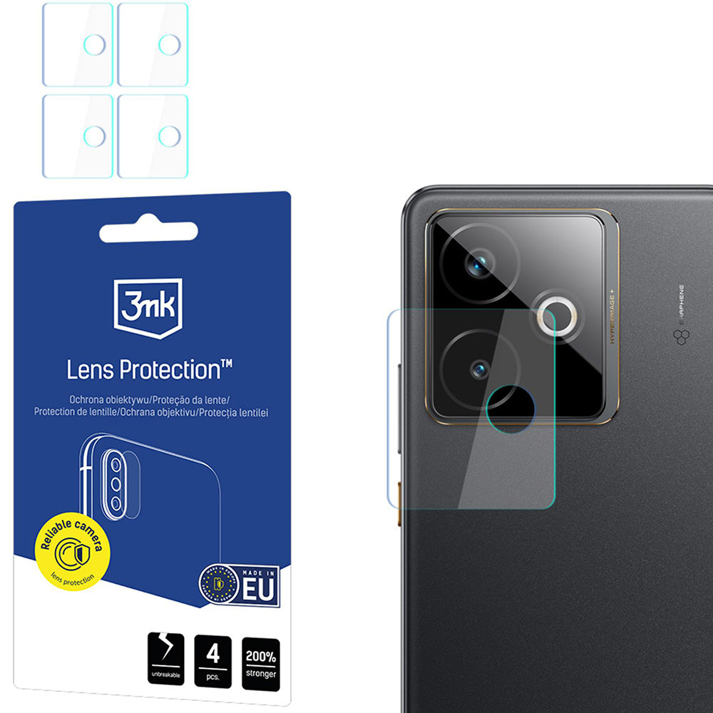 Objektivschutz für Realme GT 7T, 3mk Lens Protection, 4 Sätze