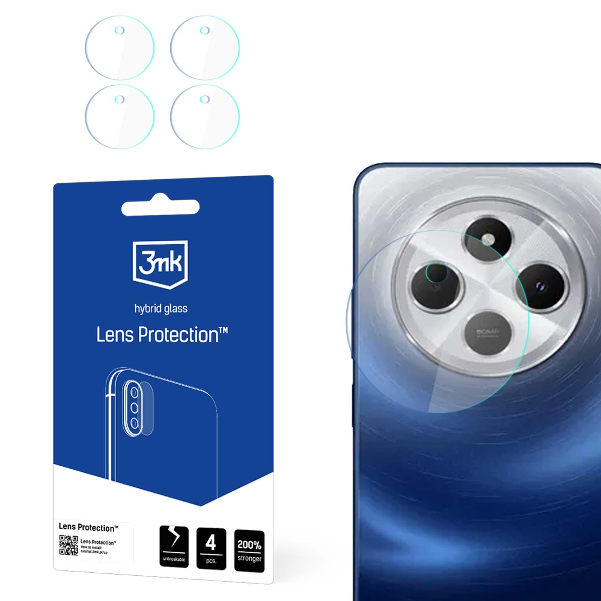 Objektivschutz für Xiaomi Redmi 14C, 3mk Lens Protection, 4 Sätze