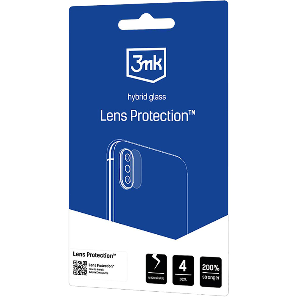 Objektivschutz für Samsung Galaxy S25 Plus, 3mk Lens Protection, 4 Sätze