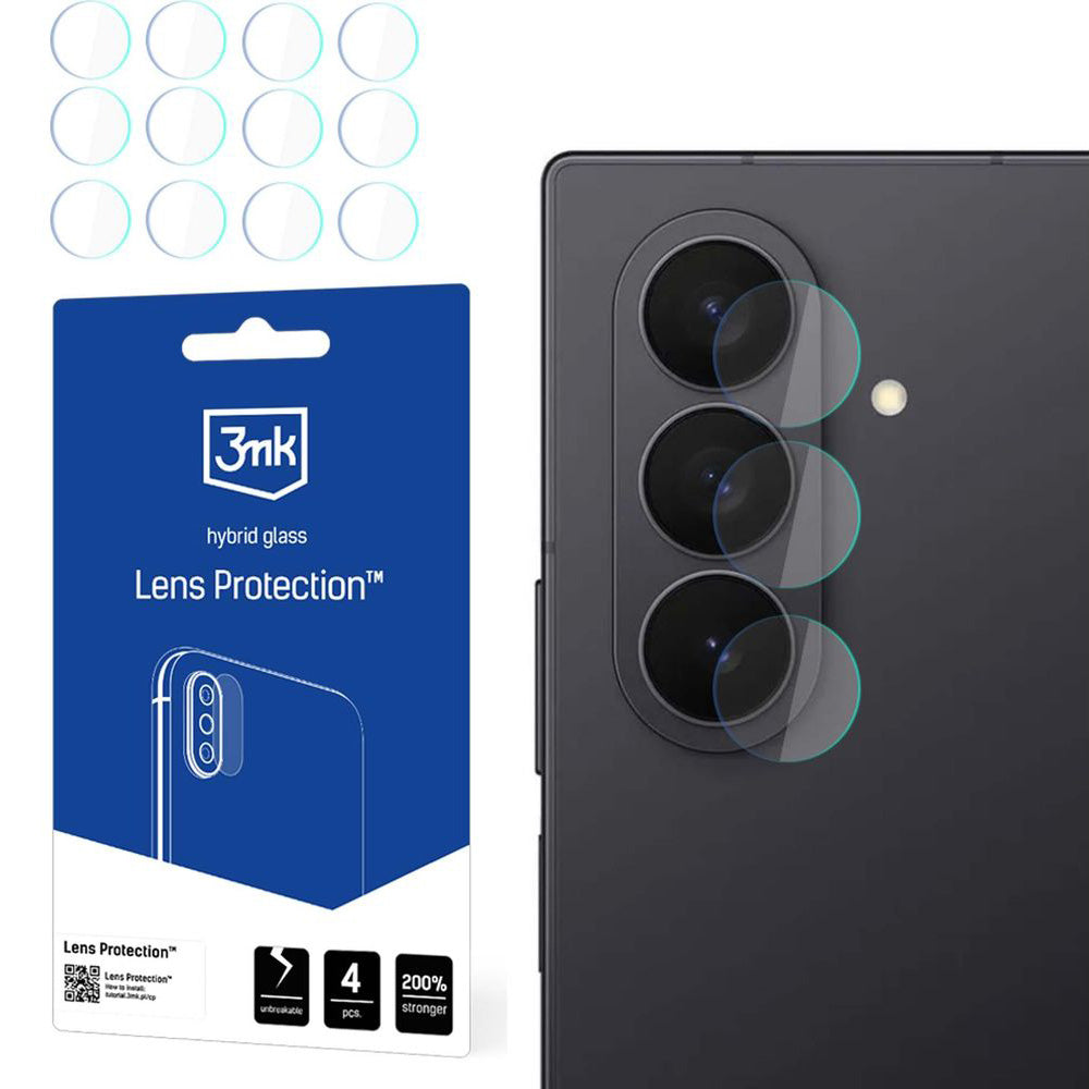 Objektivschutz für Galaxy Z Fold7, 3mk Lens Protection, 4 Sätze