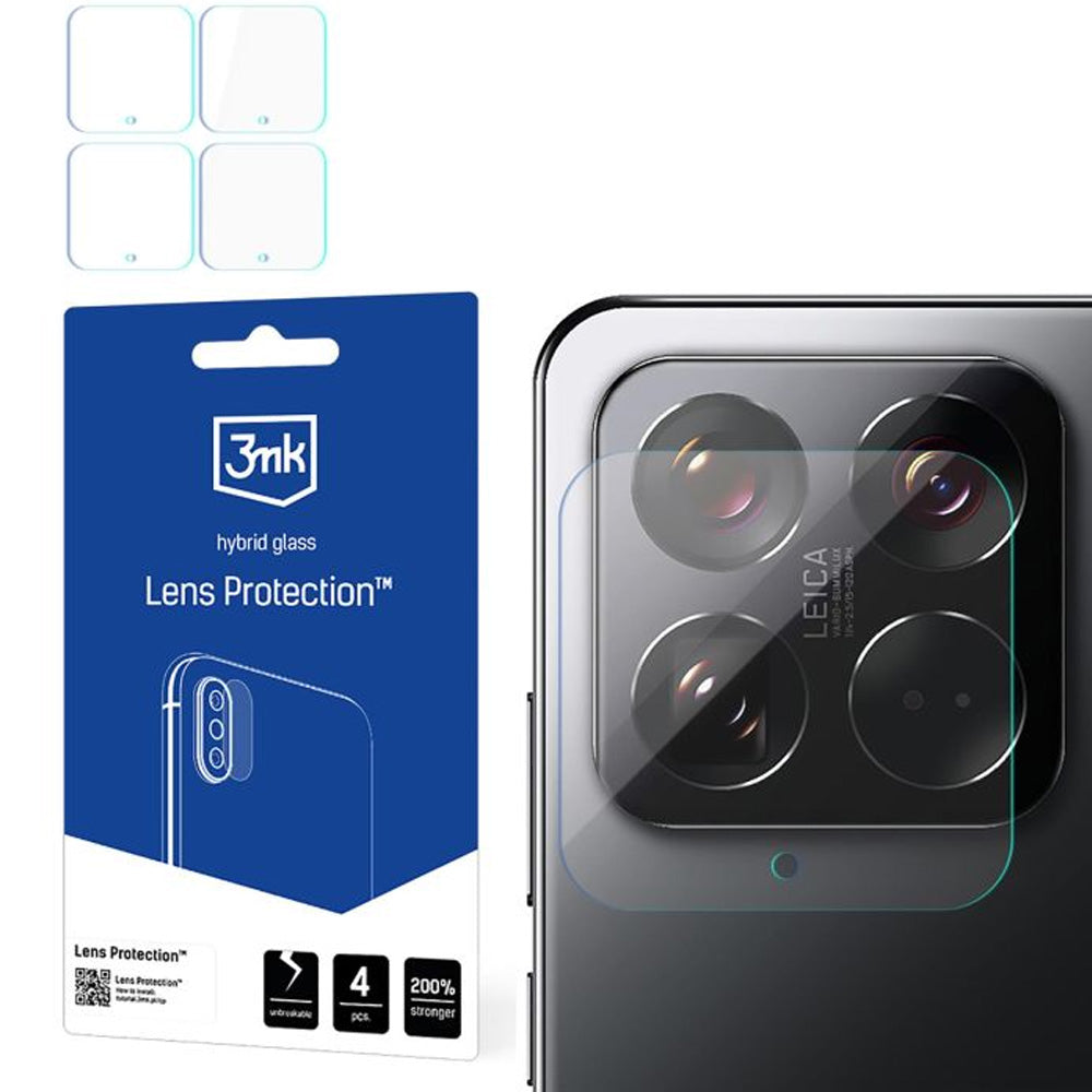 Objektivschutz für Xiaomi 15, 3mk Lens Protection, 4 Sätze