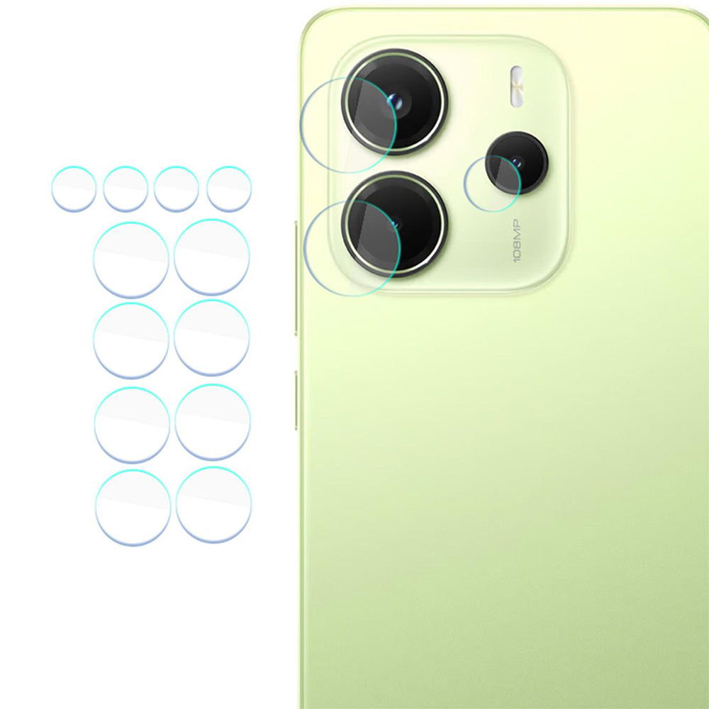 Objektivschutz für Xiaomi Redmi Note 14 4G, 3mk Lens Protection, 4 Sätze
