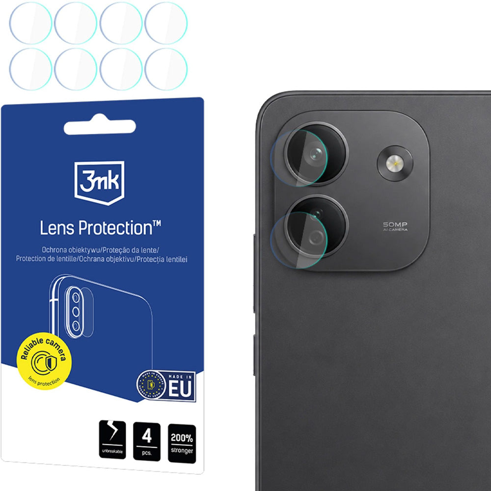 Objektivschutz für Xiaomi Redmi Note 17 Pro Max 5G, 3mk Lens Protection, 4 Sätze (1/2)