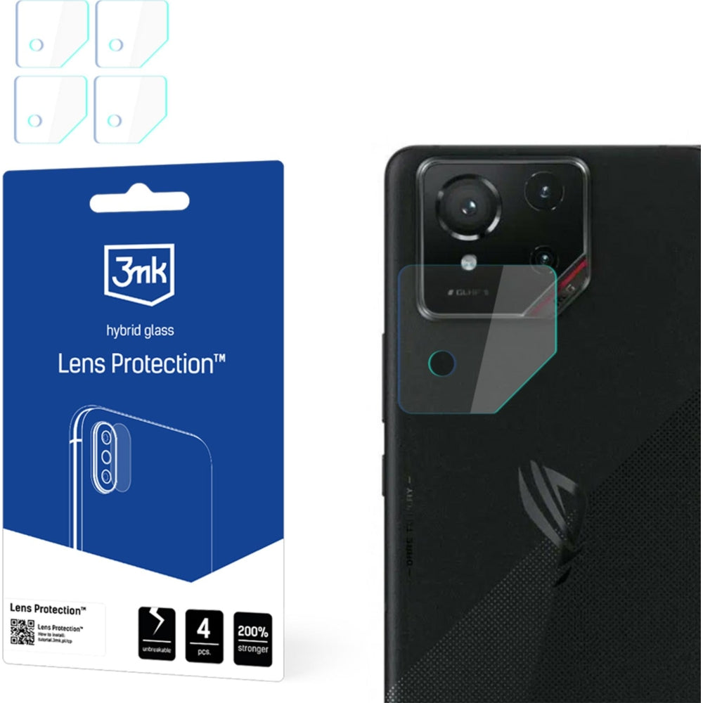 Objektivschutz für Asus Rog Phone 9, 3mk Lens Protection, 4 Sätze