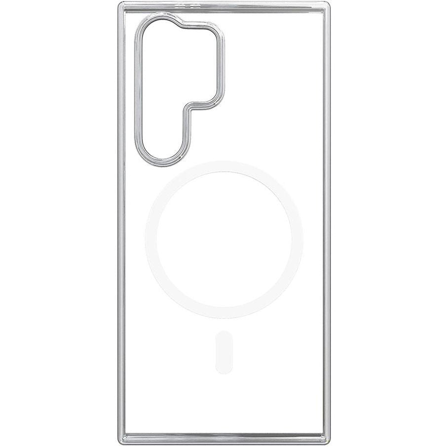 Schutzhülle für Galaxy S23 Ultra 5G 3mk MagCase, transparent