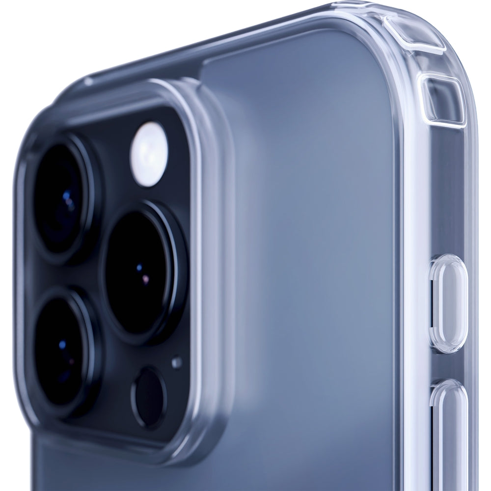 Handyhülle für iPhone 16 Pro Max, 3mk MagCase, Transparent und Weiß
