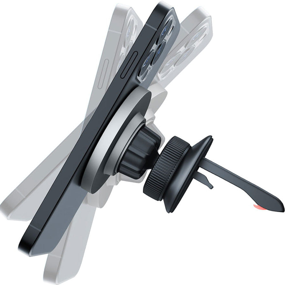 Magnetische Autohalterung 3mk MagHolder MagSafe für iPhone, Schwarz