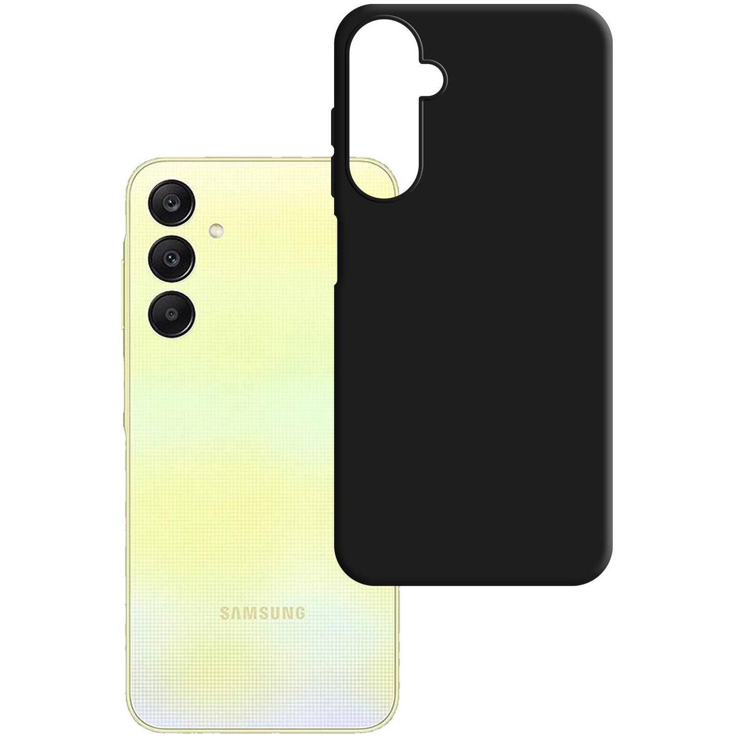 Handyhülle für Galaxy A26 5G, 3mk Matt Case, Schwarz