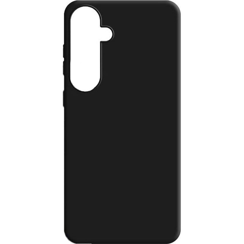 Handyhülle für Samsung Galaxy S25, 3mk Matt Case, mattes Schwarz