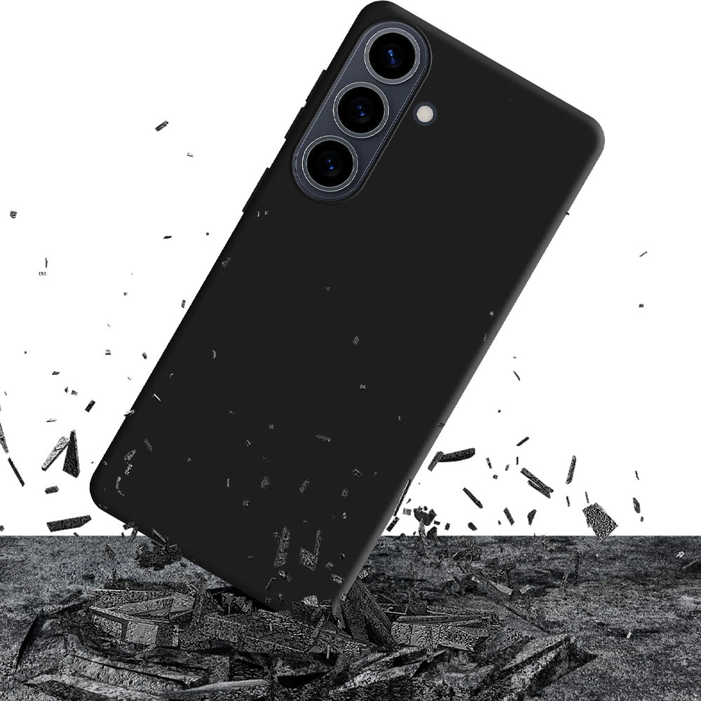 Handyhülle für Galaxy S26 FE, 3mk Matt Case, Mattes Schwarz (6/7)