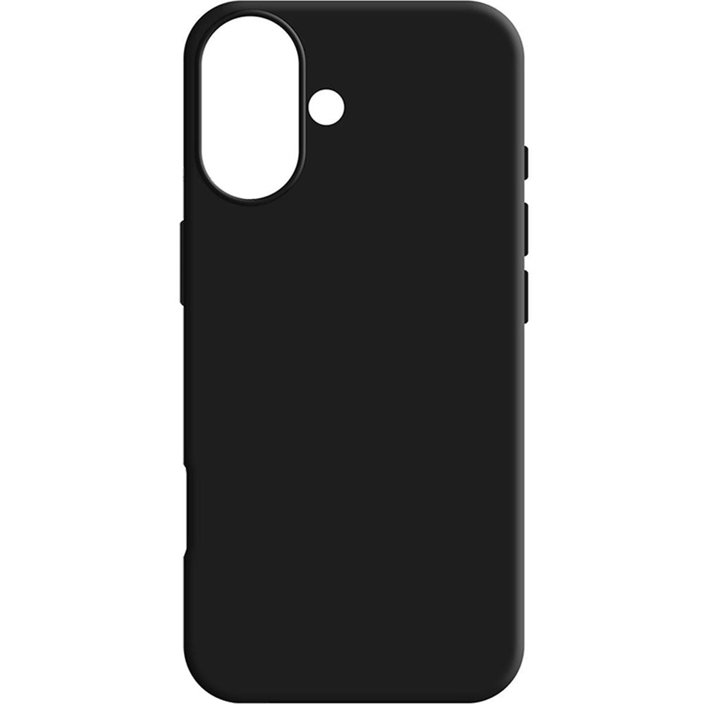 Handyhülle für iPhone 17, 3mk Matt Case, Schwarz
