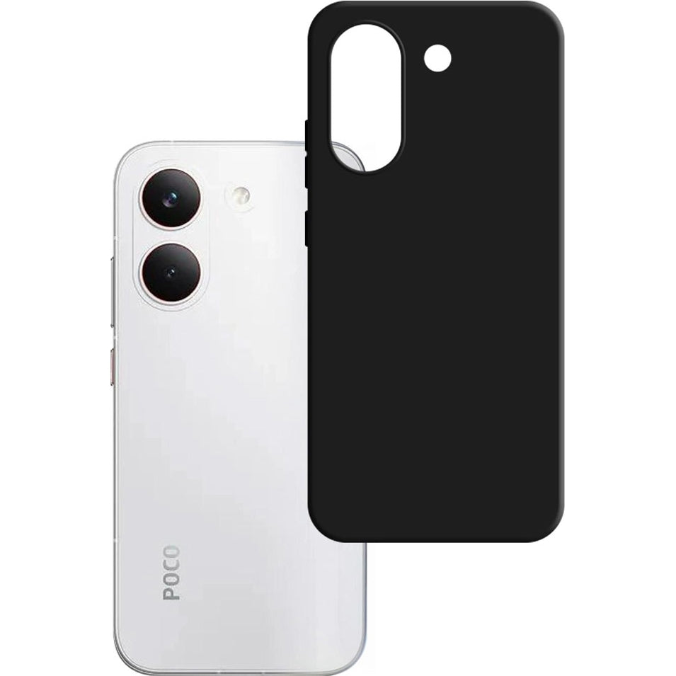 Handyhülle für POCO X8 Pro, 3mk Matt Case, mattes Schwarz