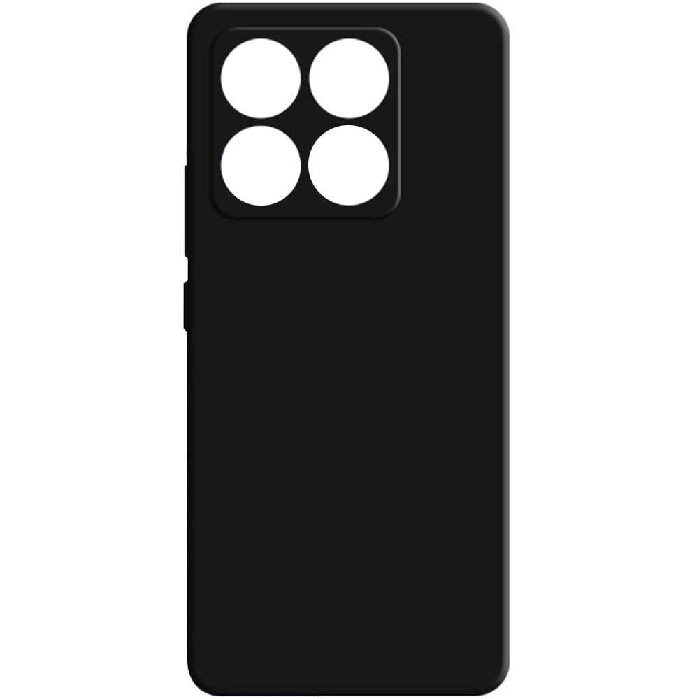 Handyhülle für Xiaomi 14T, 3mk Matt Case, Schwarz