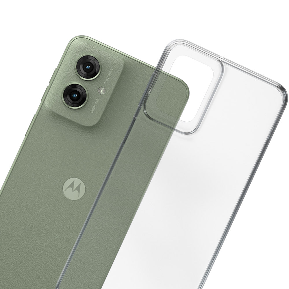Handyhülle für Motorola Moto G55 5G, 3mk Clear Case, Transparent