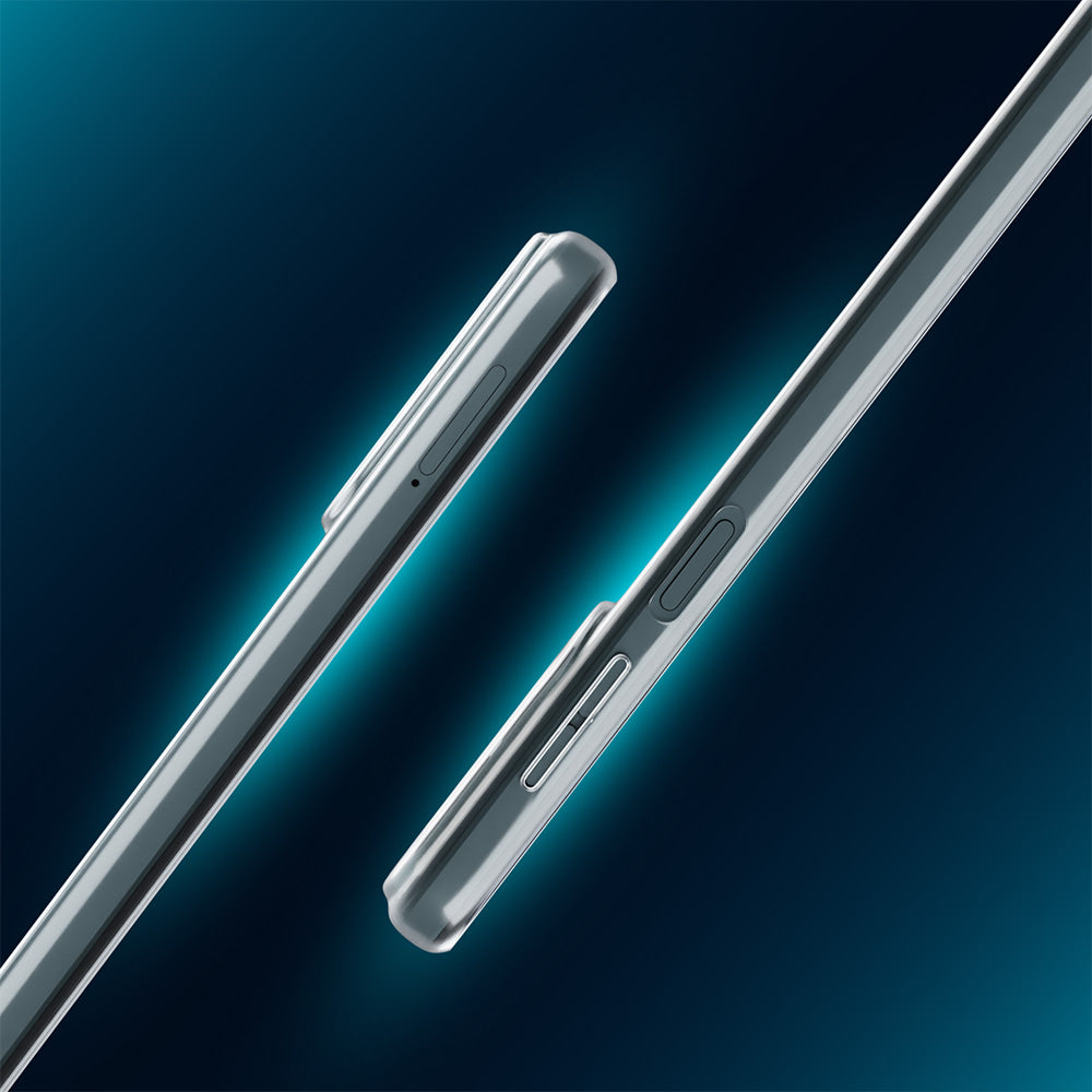 Handyhülle für Motorola Moto G55 5G, 3mk Clear Case, Transparent