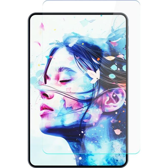 Paper-like screen protector on Lenovo Tab M11, 3mk Paper Feeling, showcasing artistic design.