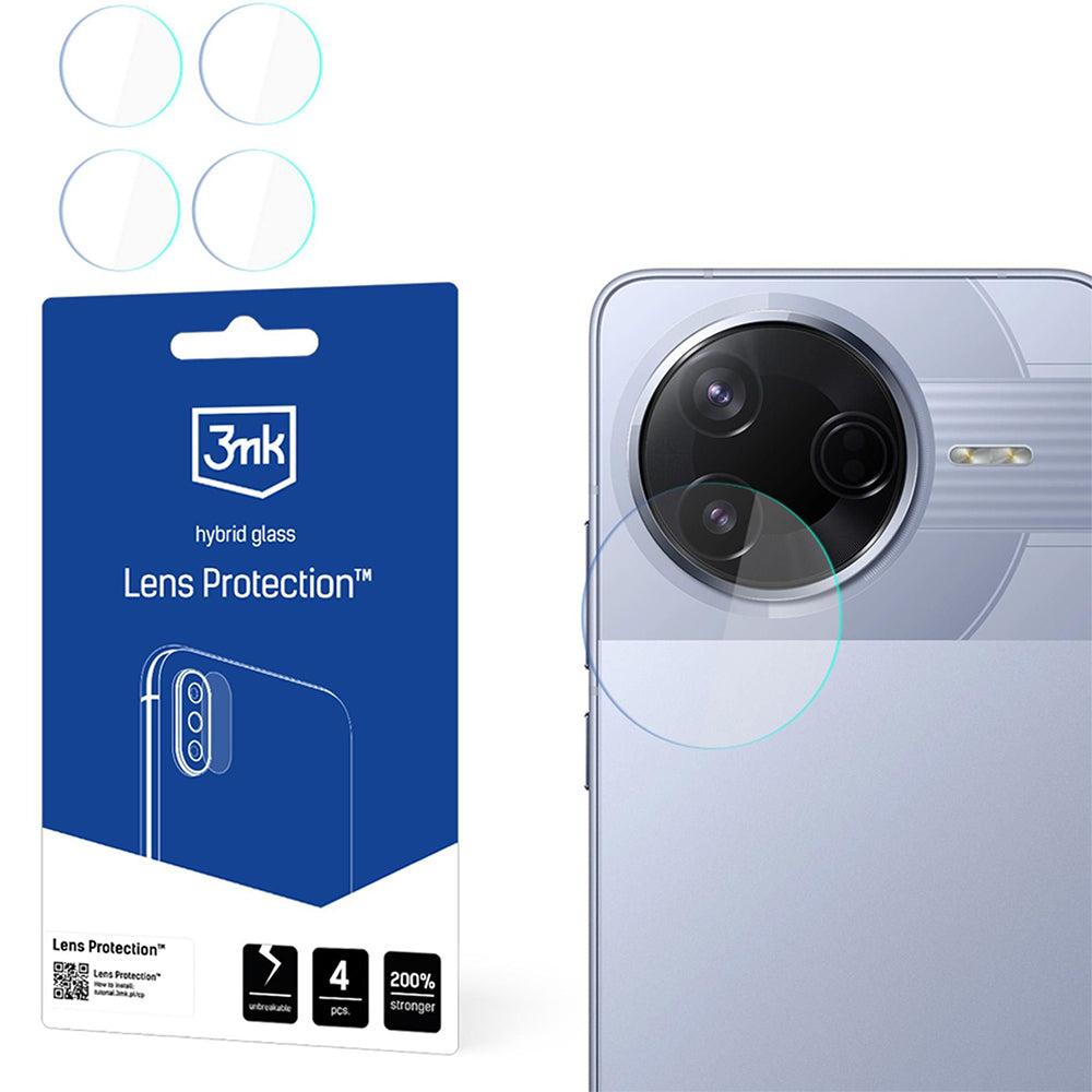 Objektivschutz für Xiaomi POCO F7 Pro, 3mk Lens Protection, 4 Sätze