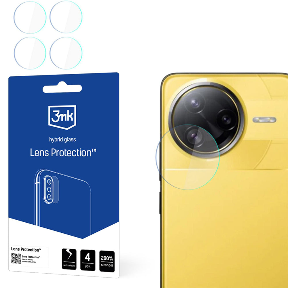 Objektivschutz für Xiaomi POCO F7 Ultra, 3mk Lens Protection, 4 Sätze