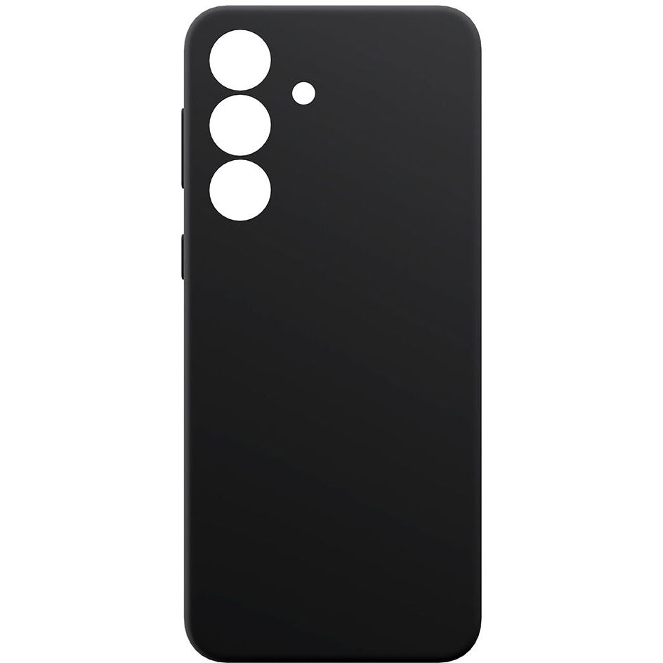 Schutzhülle für Galaxy S24 Plus 5G, 3mk Silicone Case, Schwarz